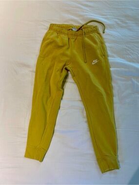 Nike Yellow Sweatpants